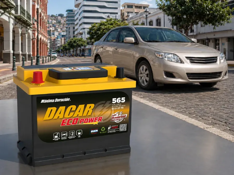 Batería Dacar Eco Power para vehículos livianos